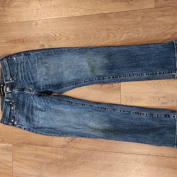 Abercrombie & Fitch Straight Stretch Denim Jeans Medium Wash Men's size 30 x 30 - Picture 1 of 6